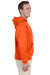 Jerzees 996 Mens NuBlend Fleece Hooded Sweatshirt Hoodie Safety Orange Side