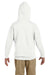 Jerzees 996Y Youth NuBlend Fleece Hooded Sweatshirt Hoodie White Back