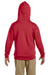 Jerzees 996Y Youth NuBlend Fleece Hooded Sweatshirt Hoodie Red Back