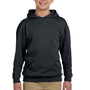 Jerzees Youth NuBlend Pill Resistant Fleece Hooded Sweatshirt Hoodie - Charcoal Grey