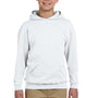 Jerzees Youth NuBlend Pill Resistant Fleece Hooded Sweatshirt Hoodie - Ash Grey