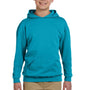 Jerzees Youth NuBlend Pill Resistant Fleece Hooded Sweatshirt Hoodie - California Blue