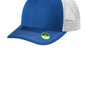 Port Authority Mens Eco Snapback Trucker Hat - True Royal Blue/White