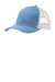 Port Authority Mens Adjustable Trucker Hat Carolina Blue/White Front