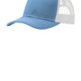 Port Authority Mens Adjustable Trucker Hat - Carolina Blue/White