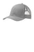 Port Authority C112 Mens Adjustable Trucker Hat Gusty Grey Front