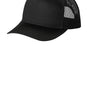 Port Authority Mens Snapback Trucker Hat - Black