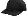 Port Authority Mens Snapback Hat - Black