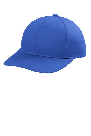 Port Authority C118 Mens Snapback Hat True Royal Blue Front