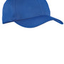Port Authority Mens Fine Twill Adjustable Hat - Royal Blue