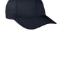 Port Authority Mens Fine Twill Snapback Hat - Navy Blue