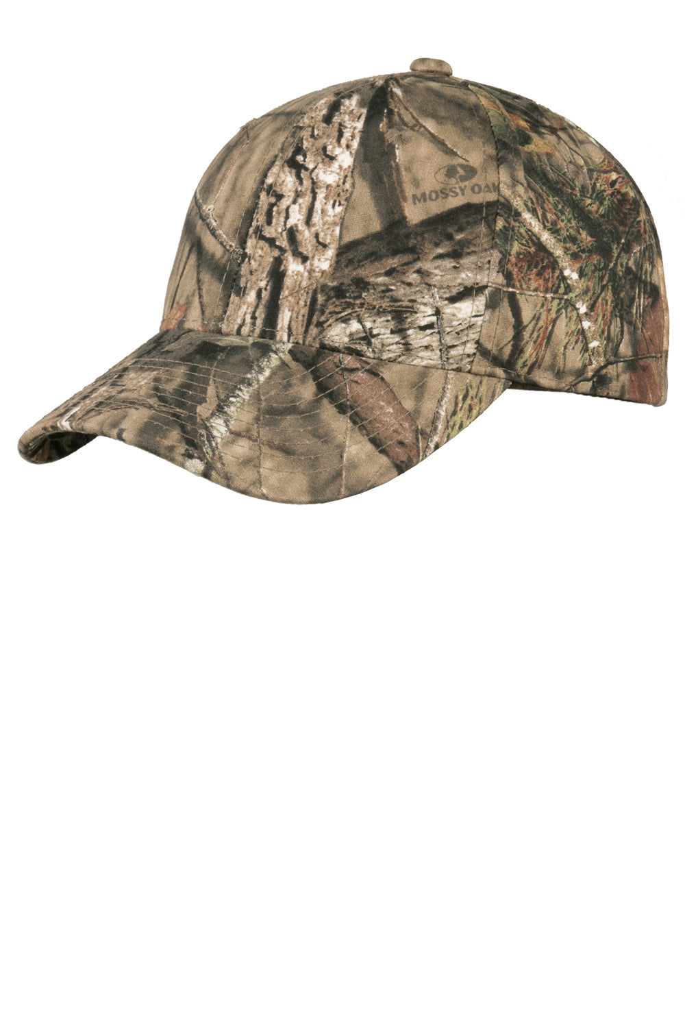 Port Authority C855 Mens Pro Camouflage Adjustable Hat Mossy Oak Break Up Country Front