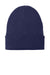 Port Authority C880 Mens C-Free Recycled Beanie True Navy Blue Front