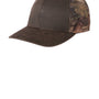 Port Authority Mens Pigment Print Camouflage Mesh Back Adjustable Hat - Mossy Oak Break Up Country/Brown