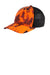 Port Authority C892 Performance Camouflage Mesh Back Snapback Hat Kryptek Inferno/Black Front