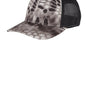 Port Authority Mens Performance Moisture Wicking Camouflage Mesh Back Snapback Hat - Kryptek Raid/Black