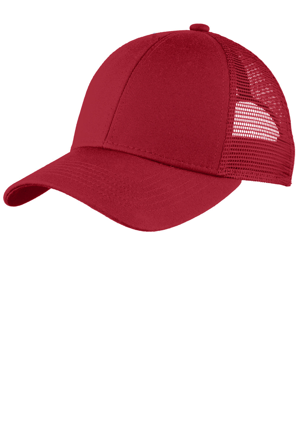 Port Authority C911 Adjustable Mesh Back Hat Chili Red Front