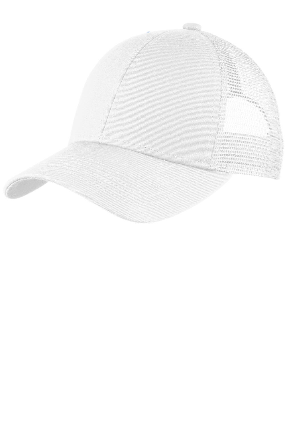 Port Authority C911 Adjustable Mesh Back Hat White Front