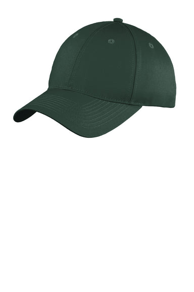 Port & Company C914 Unstructured Twill Hat Hunter Green Front
