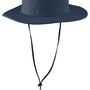 Port Authority Mens Moisture Wicking Wide Brim Hat - Dress Navy Blue