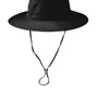 Port Authority Mens Wide Brim Moisture Wicking Hat - Black