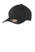 Port Authority C928 Flexfit Wool Blend Hat Black Front