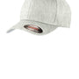 Port Authority Mens Wool Blend Flexfit Hat - Heather Light Grey
