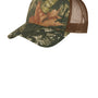 Port Authority Mens Camouflage Mesh Back Adjustable Hat - Mossy Oak New Break Up/Brown