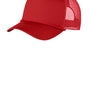 Port Authority Mens Snapback Hat - Red