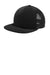 Port Authority C937 Foam Outdoor Felxfit Adjustable Hat Black Front