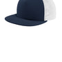 Port Authority Mens Foam Outdoor Flexfit Adjustable Hat - True Navy Blue/White