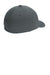 Port Authority C938 Delta Flexfit Hat Dark Grey Back