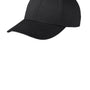 Port Authority Mens Ripstop Adjustable Hat - Black