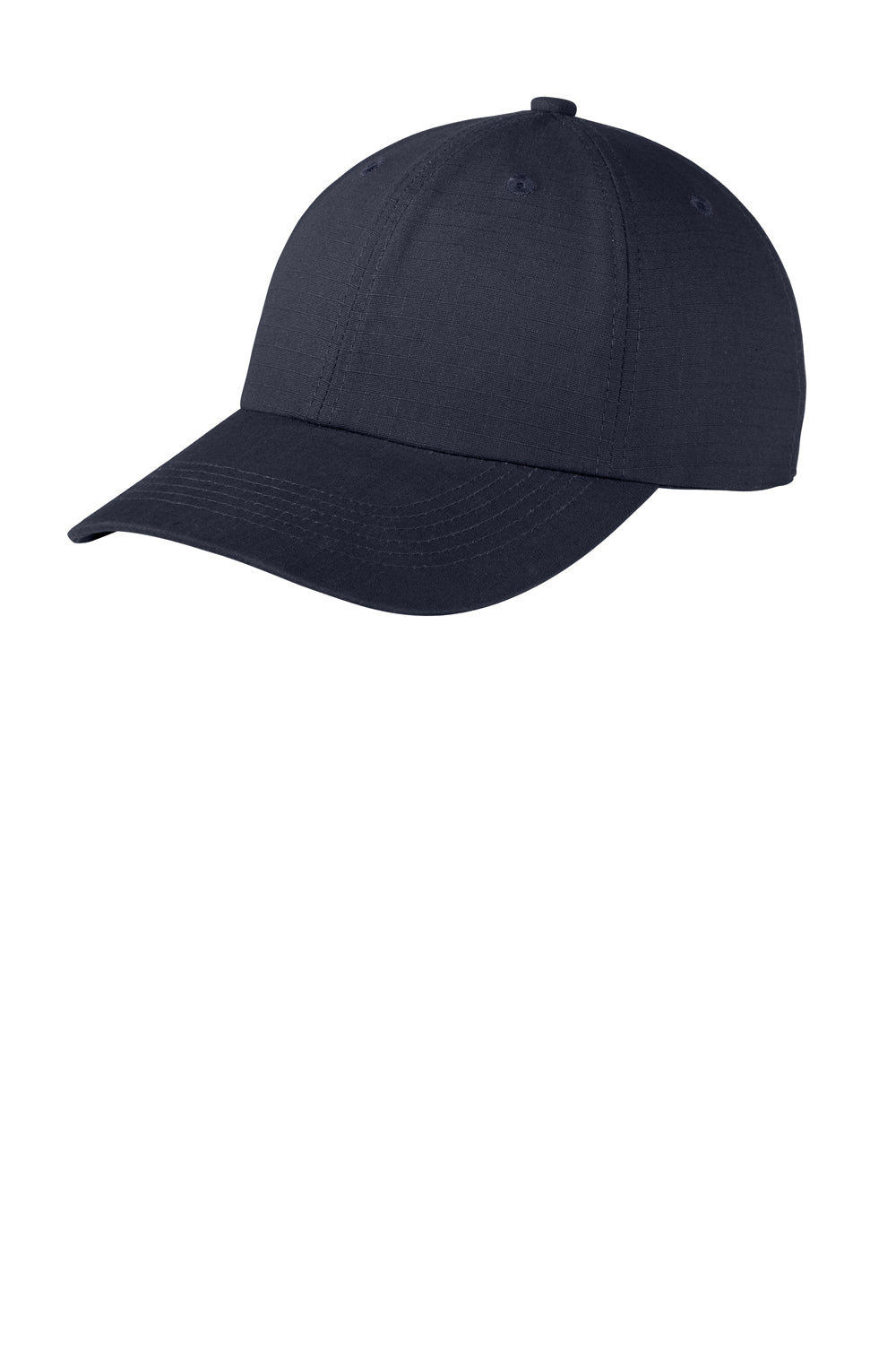 Port Authority C940 Ripstop Hat River Navy Blue Front