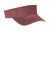 Port Authority C944 Beach Wash Visor Red Rock Front