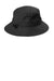 Port Authority C948 Mens Moisture Wicking Bucket Hat Black Back