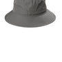 Port Authority Mens Moisture Wicking Bucket Hat - Sterling Grey