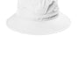 Port Authority Mens Moisture Wicking Bucket Hat - White