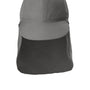 Port Authority Mens Moisture Wicking Sun Shade Hat - Sterling Grey