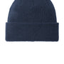Port Authority Mens Thermal Knit Cuffed Beanie - Insignia Blue