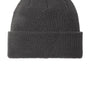 Port Authority Mens Thermal Knit Cuffed Beanie - Storm Grey