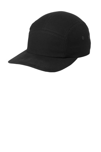 Port Authority C970 Mens Camper Hat Black Front