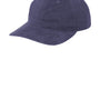 Port Authority Mens Light Corduroy Adjustable Dad Hat - Dress Navy Blue
