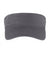 Port & Company CP45 Fashion Visor Charcoal Grey Front