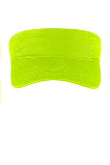 Port & Company CP45 Fashion Visor Neon Yellow Front