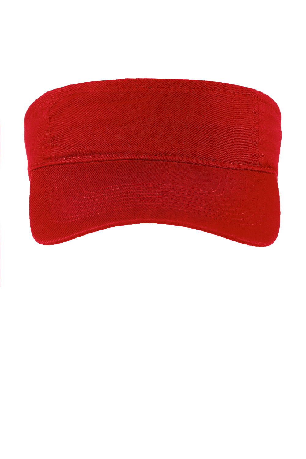 Port & Company CP45 Fashion Visor Red Front