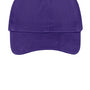 Port & Company Mens Brushed Twill Adjustable Hat - Purple