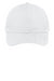 Port & Company CP77 Brushed Twill Low Profile Hat White Front