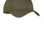 Port & Company Mens Twill Adjustable Hat - Olive Drab Green
