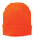 Port & Company CP90L Fleece Lined Knit Beanie Athletic Orange Front